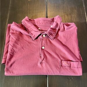 Tommy Bahama Burgundy Polo Shirt
